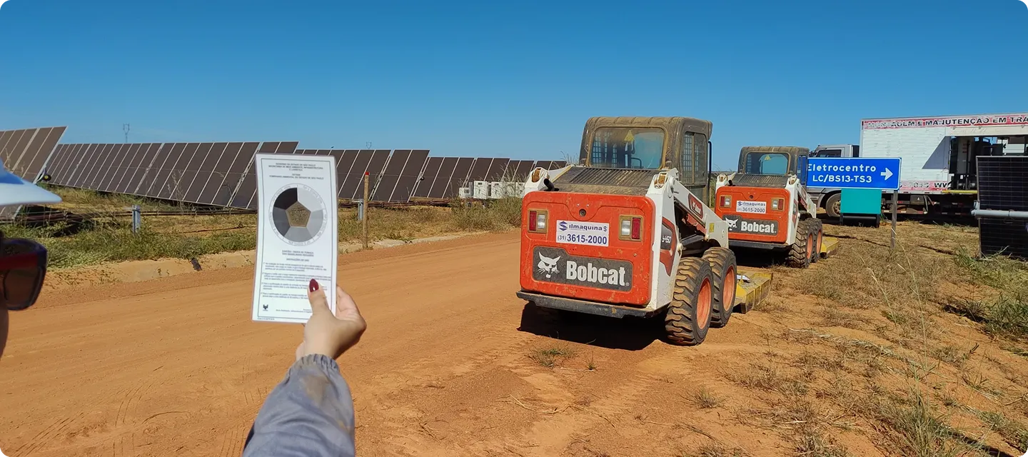 Equipe Renova Ambiental em campo de análise socioambiental