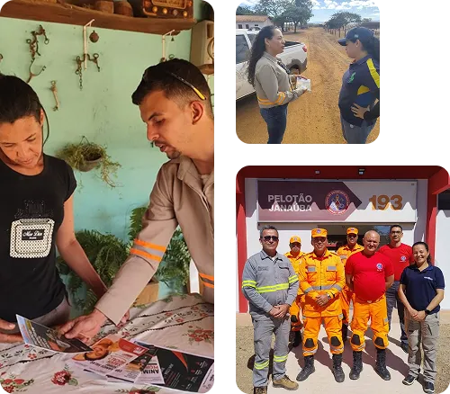 Equipe da Renova Ambiental em campo