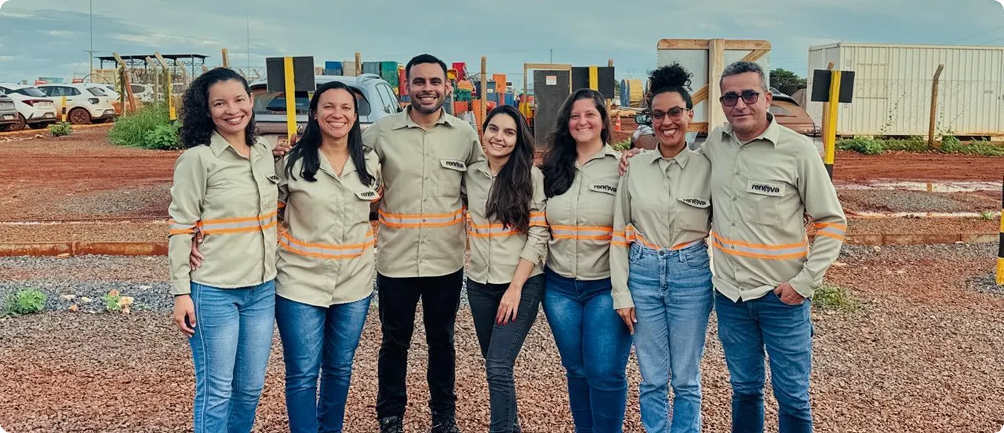 Equipe Renova Ambiental em campo