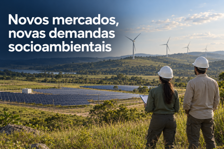 Novos mercados, novas demandas socioambientais